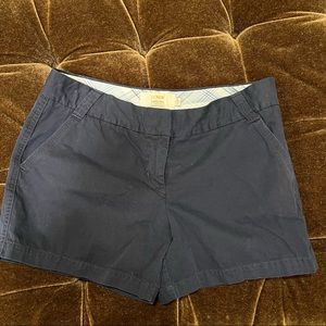 J Crew Women’s size 12 navy blue shorts